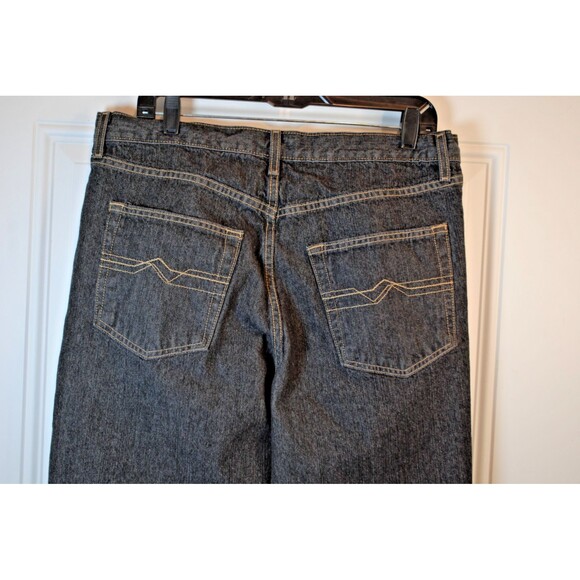 Red Camel Faded Black Wash Straight Leg Jeans Style 8913 Men's Size 34x32 NWOT - Picture 4 of 6